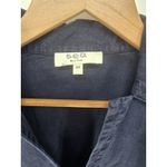 Sea New York XS Dress Blue Puff Sleeve Mini V‎ Neck Casual Womens Size 0 Photo 1