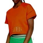 EleVen by Venus Williams Cherry Tomato Cropped Tee Size L New w/ Tag MSRP $88 Red Size L Photo 5