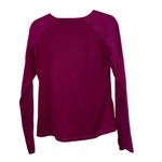 Columbia Dark Pink Athletic Long Sleeve Shirt Photo 3