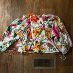 Farm Rio  Toucan Garden Blouse, Size Medium NEW WITH TAGS Photo 1