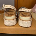 Kelsi Dagger Brooklyn Pace Raffia Anthropologie Wedge Sandals neutral 6.5 M White Photo 5