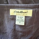 Eddie Bauer VTG 90s  Sleeveless Pinstripe Black Maxi Tank Dress Sz 8 (runs small) Photo 3