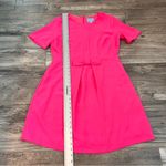 CeCe  Cynthia Steffe Lovely Pink BOW Lily Tiered Mini Cocktail Dress Size 10 #125 Photo 6