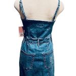 Juicy Couture  Blue Denim Bodycon Sleeveless Mini Dress Size Medium NWT Photo 3
