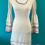 Adrianna Papell petite boho sweater dress in size petite small Photo 0