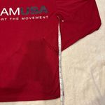 USA Olympic Hoodie Red Size M Photo 1