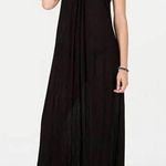 RAVIYA Criss Cross Maxi Dress Beach Swim Bathing Suit Cover Up Black NWT OS Size M Photo 0