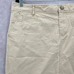 Old Navy  Tan Khaki Mini Cotton Active Preppy Short Tennis Skirt Plus 16 Photo 2