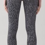 Lululemon High Times Pant in Luon Suited Jacquard Black White Photo 1