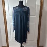 Maurice's Chic  BABYDOLL MINI DRESS SWEET Long Sleeve‎ lined Dress S Photo 3
