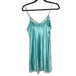 Victoria's Secret  Blue Satin Lace Coquette Ballet Fairy Slip Dress Size Medium Photo 1