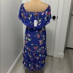 Lovers + Friends  Elouise Midi Dress Feeling Blue Floral Photo 3