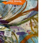 Jams World JAM'Sā WORLD FLORAL BELL SLEEVE MIDI FLOWY RELAXED TROPICAL DRESS MEDIUM EUC Photo 4