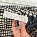 ZARA  Men’s Flannel Shirt Jacket Size M Black White Gingham Button Up Over-shirt Photo 9