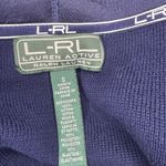 Ralph Lauren Asymmetric Full Zip Hoodie Navy Coat Jacket Winter Fall. Photo 10