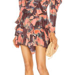Ulla Johnson  Semira Silk Mini Dress in Rosewood Size 2‎ Photo 0
