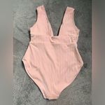 ANDIE Andre Pink Ribbed One-Piece Swimsuit large Photo 5