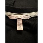 Victoria's Secret  Black Longsleeve Lounge Shirt Size Small Photo 2