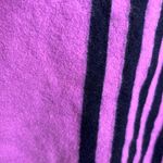 J.Crew Italian Cashmere Sweater Vest Purple w/ Navy Stripes | Medium Photo 3