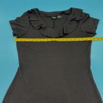Newport News Boutique Europa Women’s Black Dress Ruffled Neck Size XL Photo 5