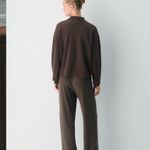 Aritzia Chocolate Wide-Leg Pants Photo 1