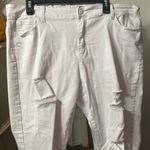 Wax Jean 🌹🌹🌹BOGOHO 🌹🌹🌹White Distressed Jeans Photo 2