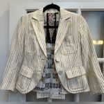 L.A.M.B. Vintage Y2K Punk Grunge Ska Striped Blazer Jacket Gwen Stefani Size 2 Photo 15