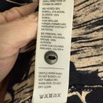 Floral Black Cream Ruffle Tie Photo 3