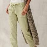 Lucky Brand Pink and White Lucky Mid Rise Utility Pants Photo 1