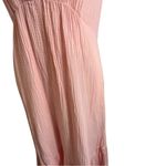 Honorine Ruby Ruffle Cotton Seersucker Midi Dress Size M Photo 7