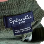 Splendid  green camo side panel jogger sweatpants size small Photo 4