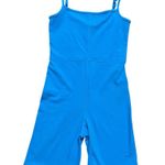 Automet one piece spandex yoga one piece XS Blue Photo 1