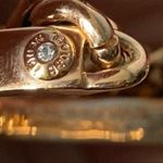 Henri Bendel The A-List Layered Rose Gold Riveted Swarovski Chain Cuff Bracelet Photo 9