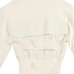 Victor Glemaud Cream Cut Out Knit Top Size XS Photo 4