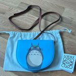 Loewe  x Ghibli Totoro large heel bag in blue Photo 0