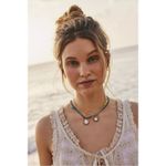 Free People Ariana Ost Sunlight Choker in Citrine NWT Sun Charm Bohemian Dainty Photo 5