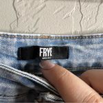Frye Stevie High Rise Light Wash Straight Denim Jeans Photo 7