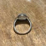 Sterling Silver NWOT Moonstone 925  Roped Ring Photo 6