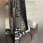 Karl Lagerfeld Paris Mini Tote Leopard Crossbody – Black/Grey Photo 5
