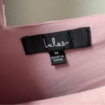 Lulus Sparkling Summer Purple Floral Lurex Maxi Dress Tie Waist Side Slits Lined Photo 7