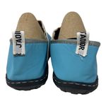 J’AOIOR Women's Size 38 Slip On Casual Flats Light Blue Leather Shoes New Photo 4