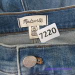 Madewell New!  Kick Out Crop Jeans oneida wash, size‎ 32 Photo 11