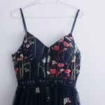 Mac Duggal Floral Embroidered A-Line Jeweled Floral Maxi Gown Photo 3