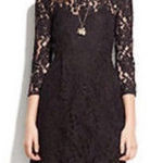 Madewell NWT  Broadway‎ and Broom black lace dress Photo 0