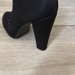 Report Remi Women’s Black Suede Ankle Booties‎ Size 8 Photo 5