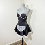 Sexy french maid lingerie Black Photo 1