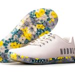 Nobull  Spring Fling Trainers Sneakers White Floral Gym Workout Athletic Shoes Photo 0