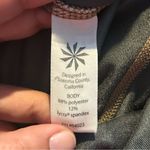 Athleta  Green/Black Tie Dye Print Crop Length Size Small Leggings. Photo 6