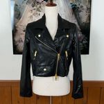 Funky New Ryegrass Vegan Leather Moto Jacket! Photo 0