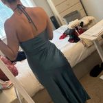 Selfie Leslie Kindred Spirit Strapless Gathered Bust Midi Dress Blue Photo 6